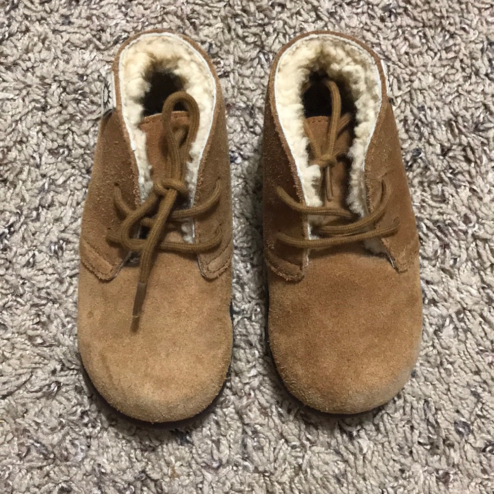Ugg toddler booties, never worn